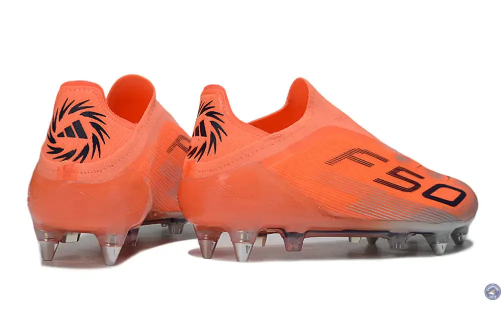 F50 Elite Laceless SG - Orange/Noir/Gris