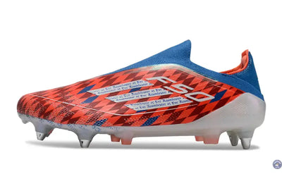 F50 Elite Laceless SG Thomas Müller Raumdeuter - Rouge/Blanc/Bleu ÉDITION LIMITÉE