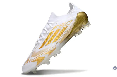 F50 Elite Lacets FG - Blanc/Doré