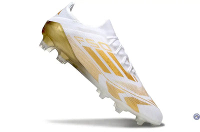 F50 Elite Lacets FG - Blanc/Doré