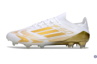 F50 Elite Lacets FG - Blanc/Doré