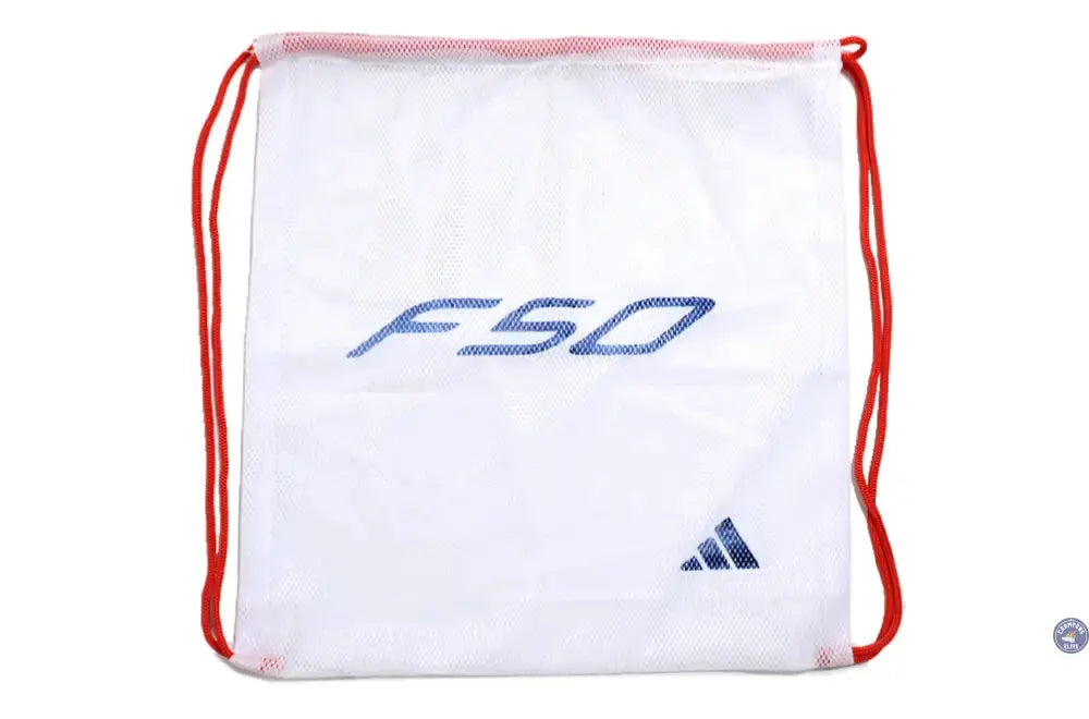 F50 Elite Lacets FG - Blanc/Orange/Bleu