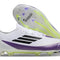 F50 Elite Lacets FG - Blanc/Violet/Jaune Fluo/Noir