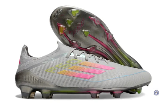 F50 Elite Lacets FG - Gris/Noir/Multicolor