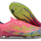 F50 Elite Lacets FG Mystic Victory - Rose/Vert/Blue Fusion