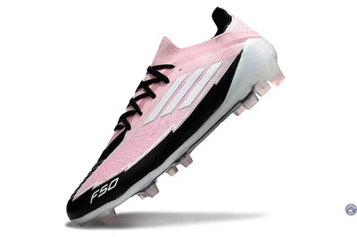 F50 Elite Lacets FG - Rose/Blanc/Noir