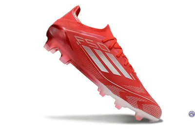 F50 Elite Lacets FG - Rouge/Blanc