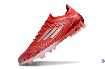 F50 Elite Lacets FG - Rouge/Blanc