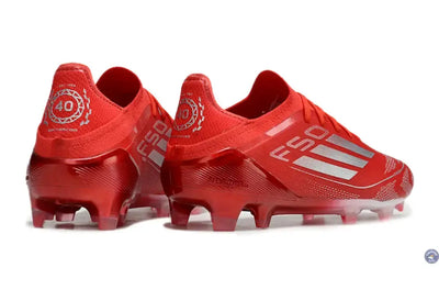 F50 Elite Lacets FG - Rouge/Blanc
