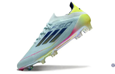 F50 Elite Lacets FG Stellar Icon - Almost Blue/Bleu/Jaune