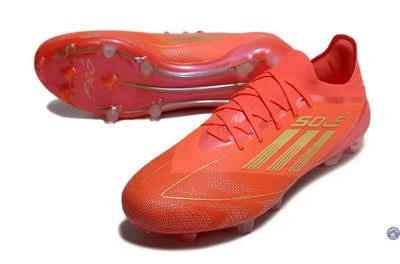 F50 Elite Lacets FG Two Horizons - Rouge/Doré/Rouge ÉDITION LIMITÉE