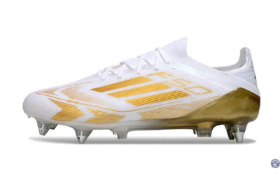 F50 Elite Lacets SG - Blanc/Doré