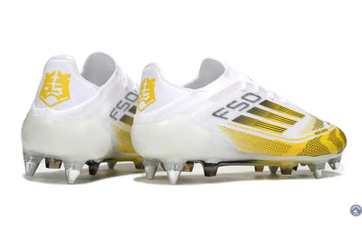 F50 Elite Lacets SG - Blanc/Jaune/Noir