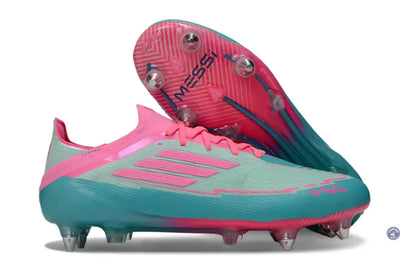 F50 Elite Lacets SG -  Bleu Turquoise/Bleu/Rose
