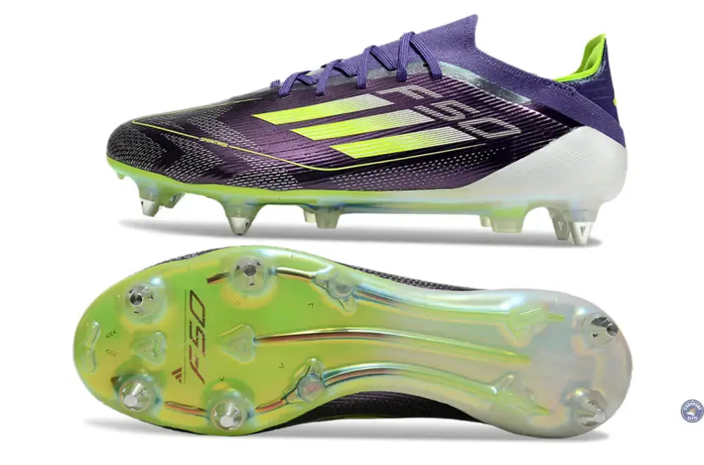 F50 Elite SG Fast Reborn - Violet/Blanc/Lucid Lemon ÉDITION LIMITÉE