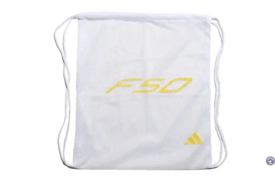 F50 Elitee Lacets FG - Blanc/Doré