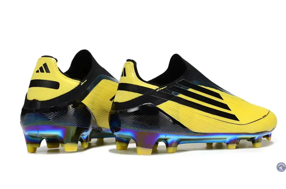 F50 Laceless Elite Adizero 2010 FG Remake - Jaune/Noir ÉDITION LIMITÉE
