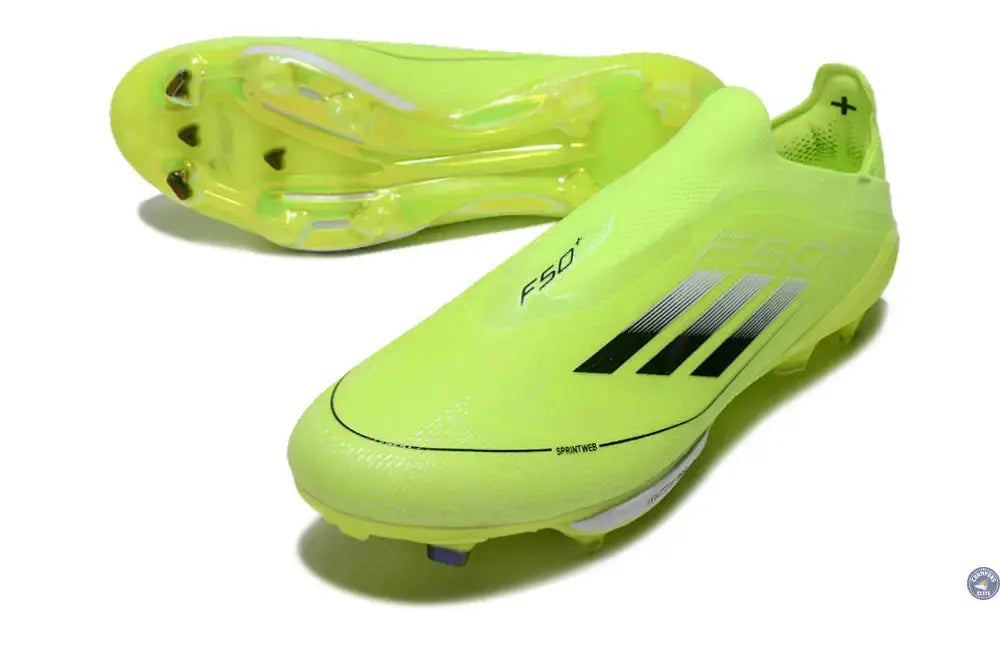 F50 + Laceless FG Concept Jaune Fluo