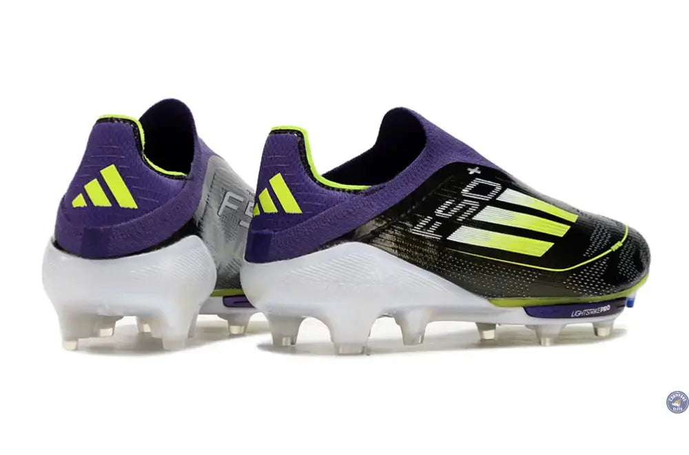 F50 + Laceless FG Fast Reborn - Violet/Blanc/Lucid Lemon ÉDITION LIMITÉE