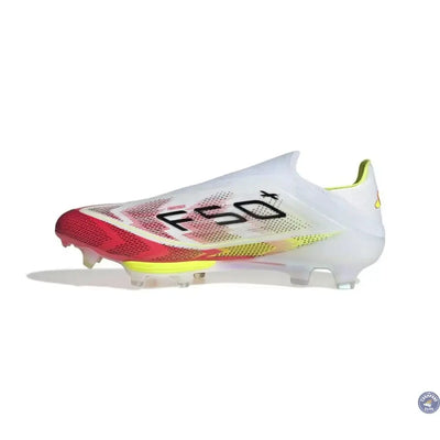 F50 + Laceless FG Pure Victory - Blanc/Noir/Jaune
