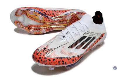 F50+ Lacets FG - Blanc/Rouge/Noir
