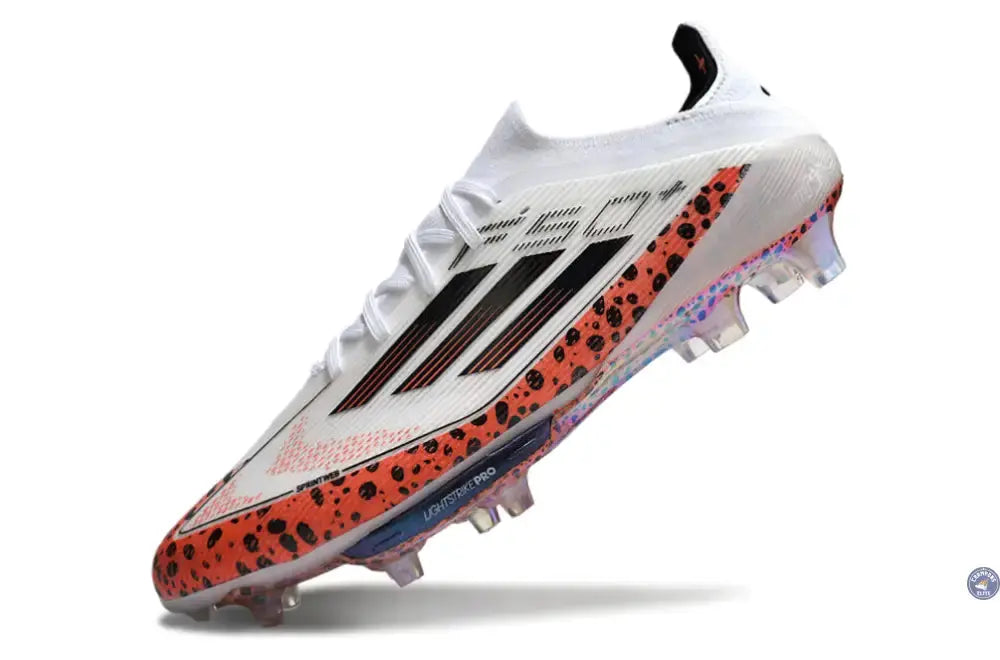 F50+ Lacets FG - Blanc/Rouge/Noir