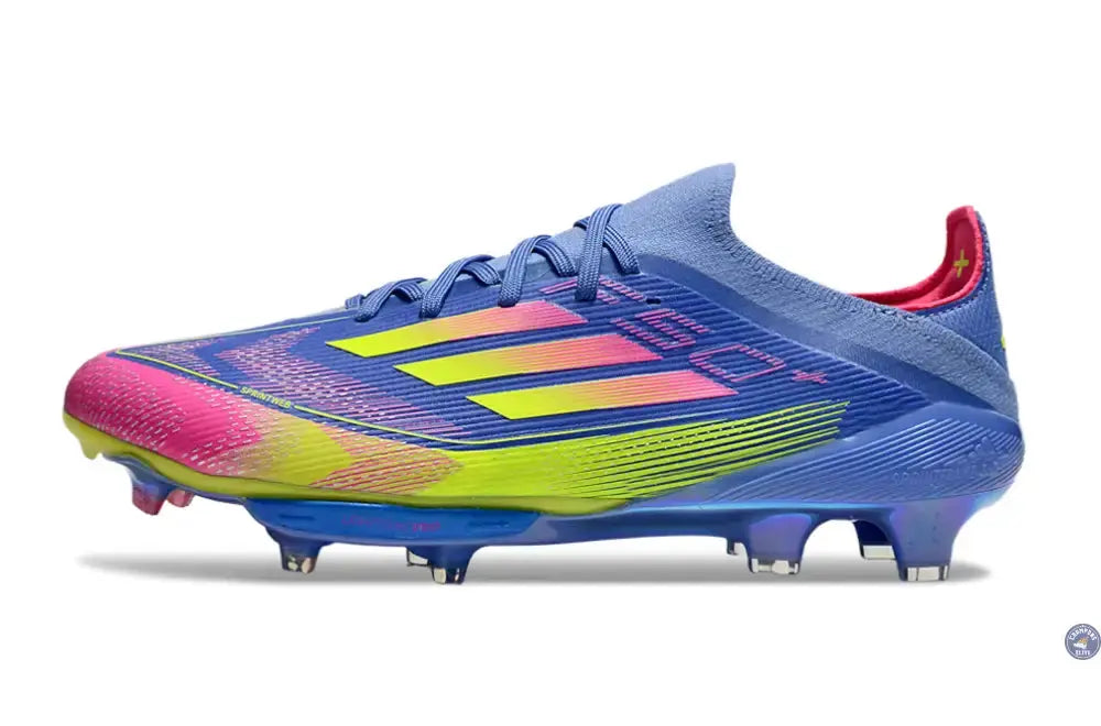 F50+ Lacets FG Celestial Victory - Blue Fusion/Vert/Rose