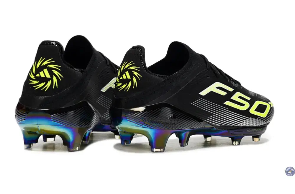 F50+ Lacets FG - Electric Stealth - Noir/Vert fluo