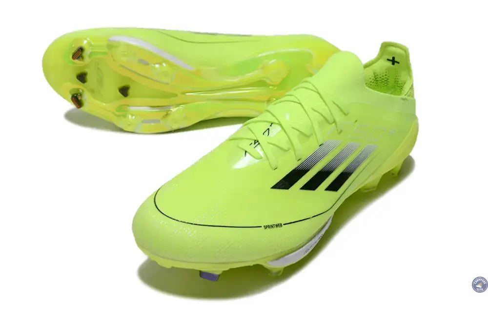 F50+ Lacets FG - Jaune Fluo/Noir