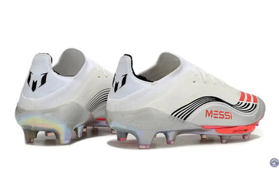 F50+ Lacets FG Prestig10 - Blanc/Lucid Red/Argenté