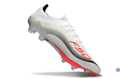 F50+ Lacets FG Prestig10 - Blanc/Lucid Red/Argenté