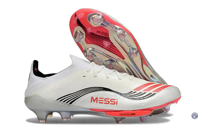 F50+ Lacets FG Prestig10 - Blanc/Lucid Red/Argenté