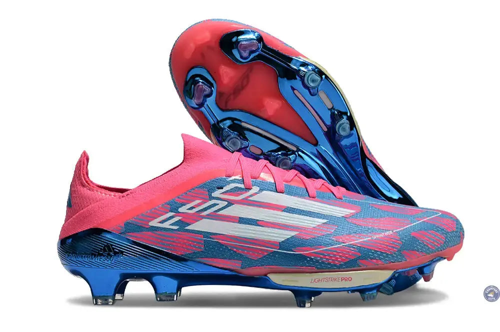 F50+ Lacets FG Reemergence - Bleu/Blanc/Rose