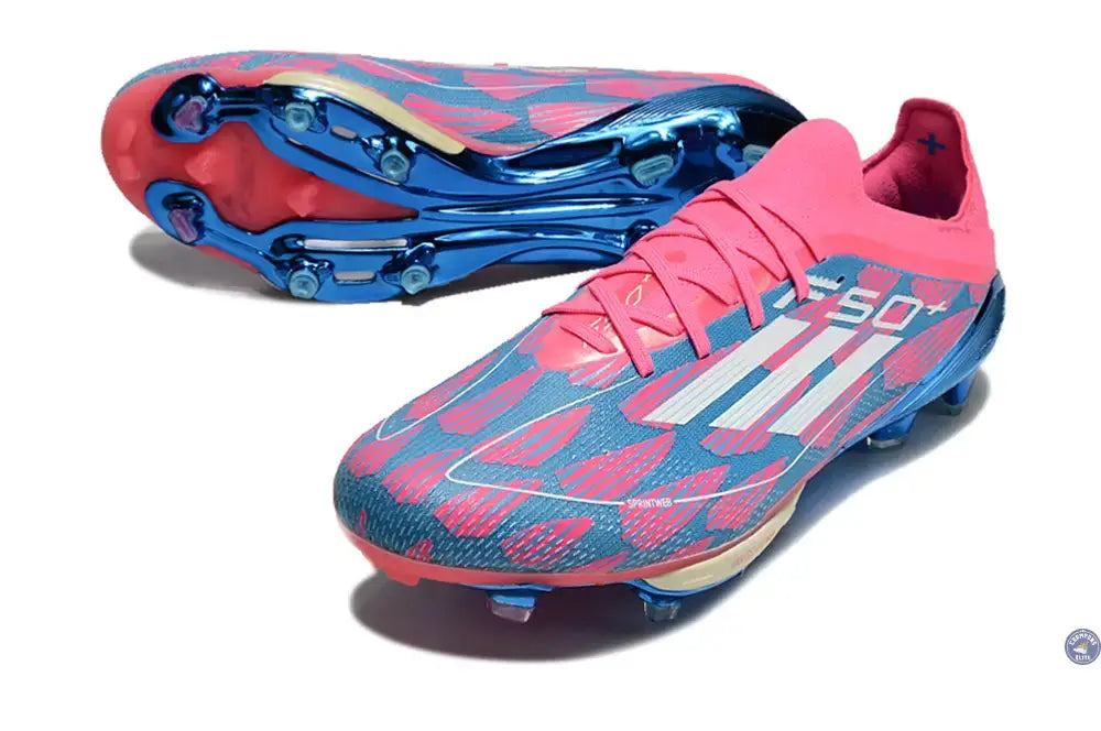 F50+ Lacets FG Reemergence - Bleu/Blanc/Rose