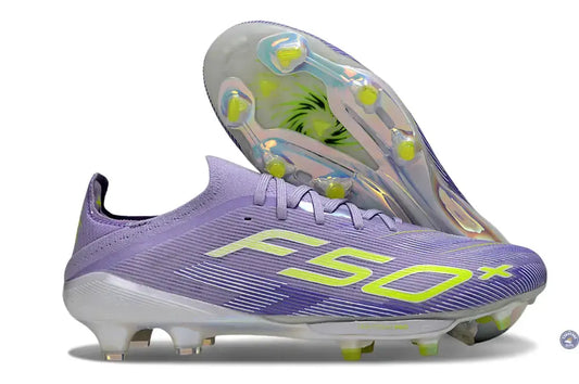 F50+ Lacets FG - Violet/Jaune Fluo/Gris