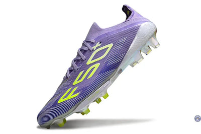 F50+ Lacets FG - Violet/Jaune Fluo/Gris