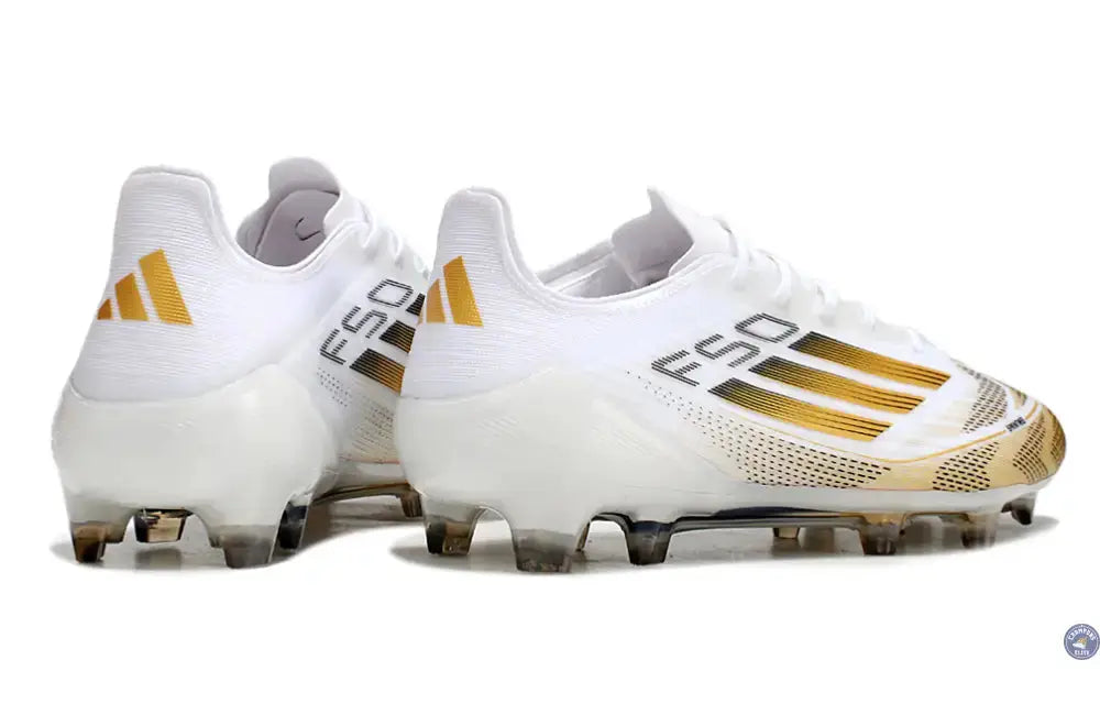 F50 Languette FG - Blanc/Doré/Noir