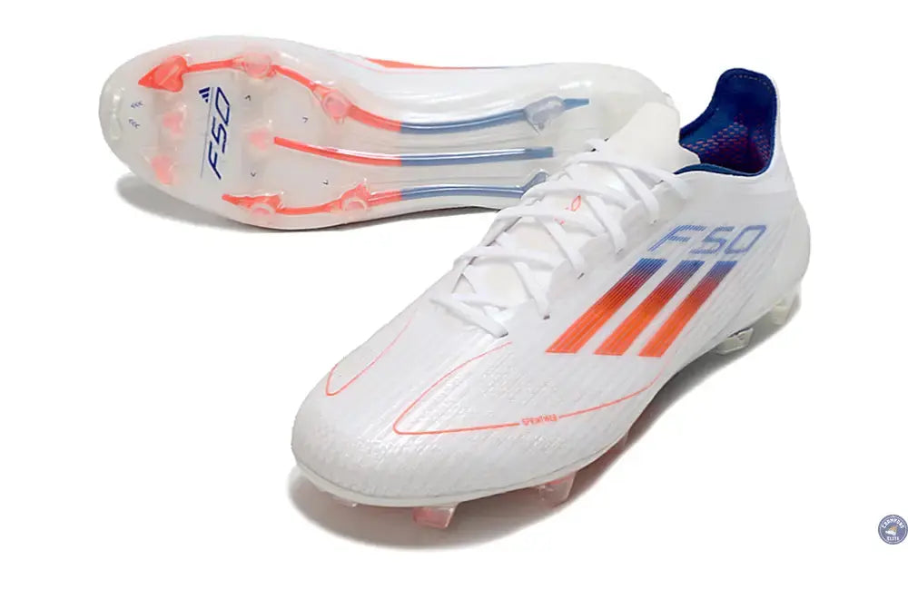 F50 Languette FG - Blanc/Orange/Bleu