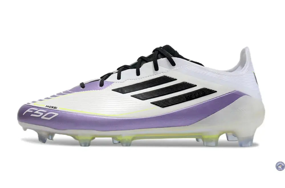 F50 Languette FG - Blanc/Violet/Noir/Jaune Fluo