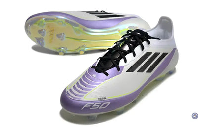 F50 Languette FG - Blanc/Violet/Noir/Jaune Fluo