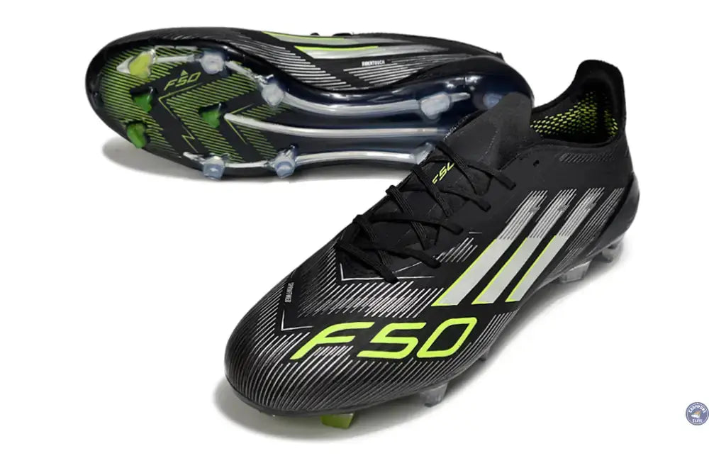 F50 Languette FG - Electric Stealth - Noir/Blanc/Jaune Fluo