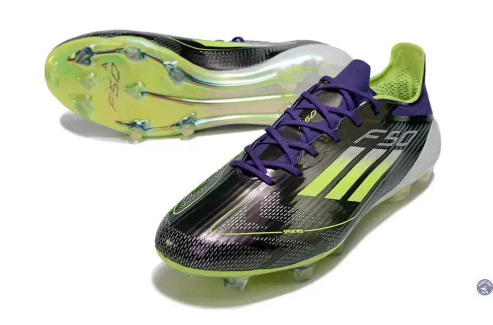 F50 Languette FG Fast Reborn - Violet/Blanc/Vert ÉDITION LIMITÉE