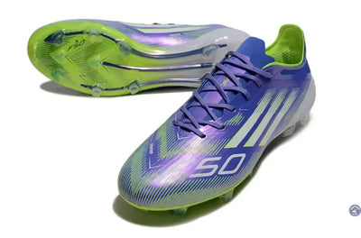 F50 Languette FG - Radiant Blaze - Violet/Bleu/Jaune Fluo/Blanc