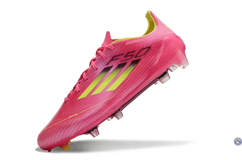 F50 Languette FG - Rose/Jaune Fluo/Noir