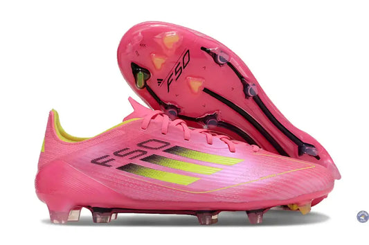 F50 Languette FG - Rose/Jaune Fluo/Noir