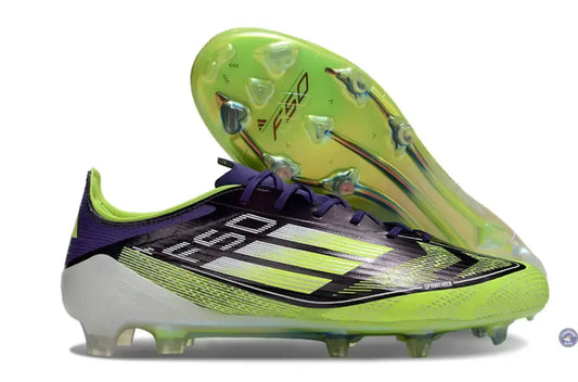 F50 Languette FG - Violet/Jaune Fluo/Blanc