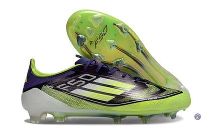 F50 Languette FG - Violet/Jaune Fluo/Blanc