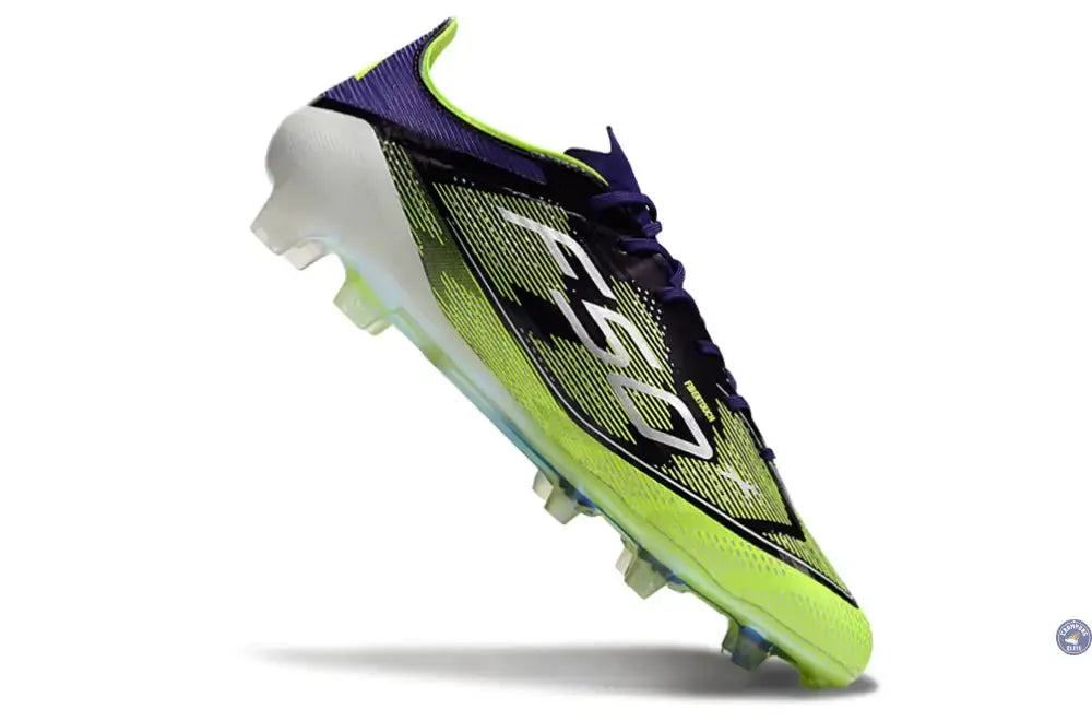 F50 Languette FG - Violet/Jaune Fluo/Blanc