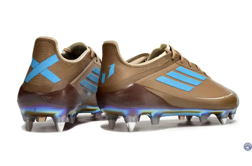 F50 Languette SG Messi X Bad Bunny - Cardboard/Blanc/Turquoise ÉDITION LIMITÉE