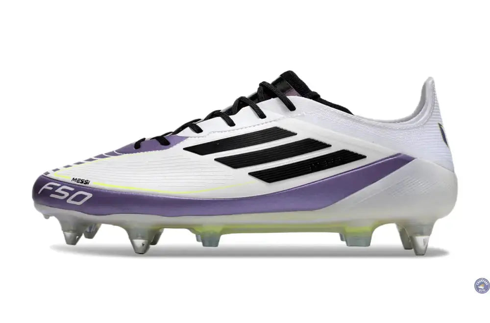 F50 Languette SG Triunfo Estelar - Blanc/Noir/Violet